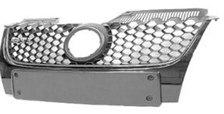 Fits VW Golf GTi 2004-2009 Front Radiator Grille With Red Trim - image 2