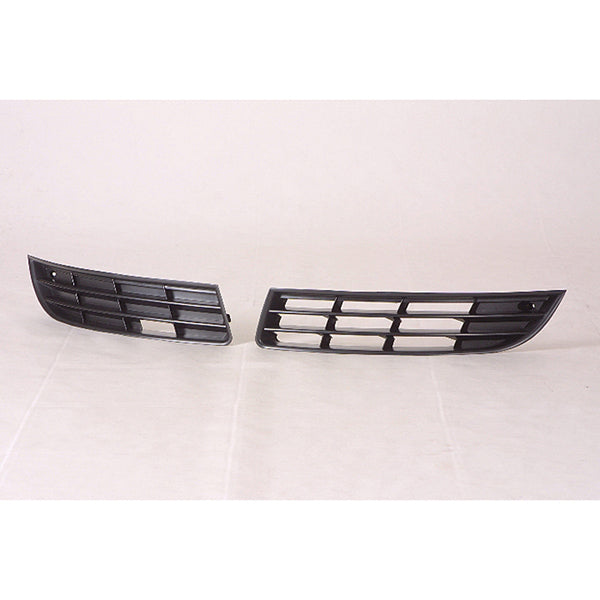 Fits VW Passat 2005-2010 Os Front Grille No Fog Lamp Hole Black - image 2