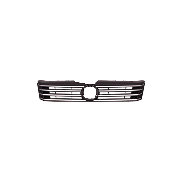 Fits VW Passat 2010-2014 Radiator Grille Black & Chrome Stripe - image 2