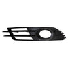 Fits Audi A6 2011-2018 Ns Front Bumper Grille & Fog Lamp Hole No Chrome Ring thumbnail