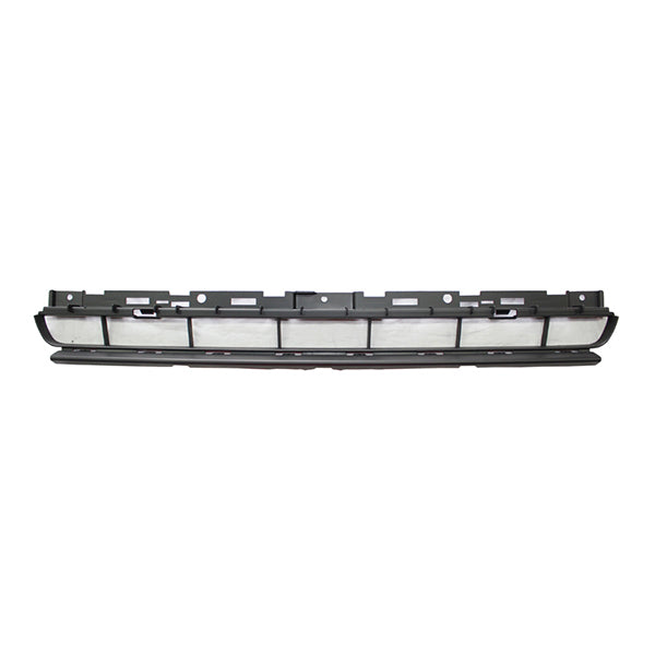 Fits Audi A4 2015-2023 Front Bumper Centre Grille Matt Black - image 2