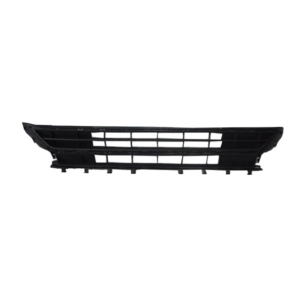 Fits VW Polo Hatch 2017-2022 Front Bumper Centre Grille Black No Moulding - image 2
