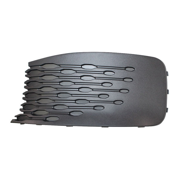 Fits VW Caddy 2020-2021 Front Bumper Grille Black No Lamp Hole Left - image 2