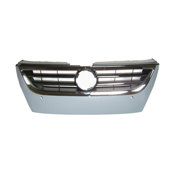 Fits VW Passat Cc 2008-2011 Front Bumper Main Grille Chrome With Pdc - image 2
