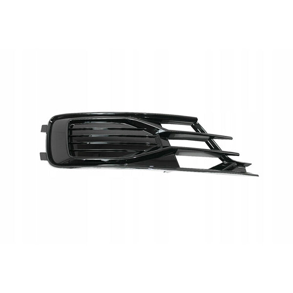 Fits Audi A6 2014-2018 Front Bumper Grille Inc Chrome Mldg No Fog Right - image 2