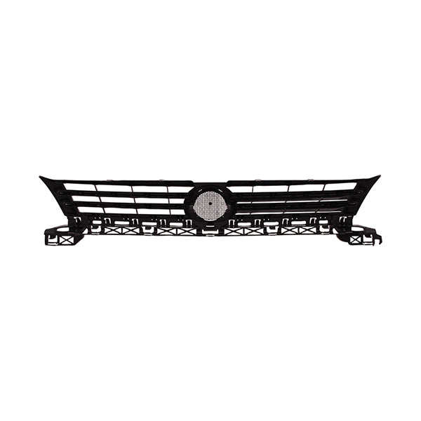 Fits VW Caddy 2010-2017 Radiator Grille Gloss Black Inc Chrome Trim - image 2