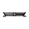 Fits VW Caddy 2010-2017 Radiator Grille Gloss Black Inc Chrome Trim thumbnail
