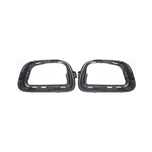 Fits Citroen Berlingo 2018-2024 Front Bumper Grille Moulding Set 2 Pcs - image 2