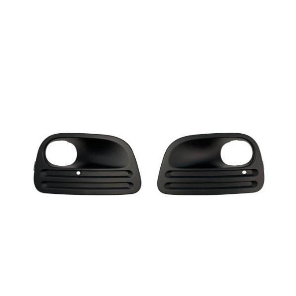 Fits Citroen Berlingo 2018-2022 Front Bumper Fog Grille With Hole Fog Lights Set - image 2