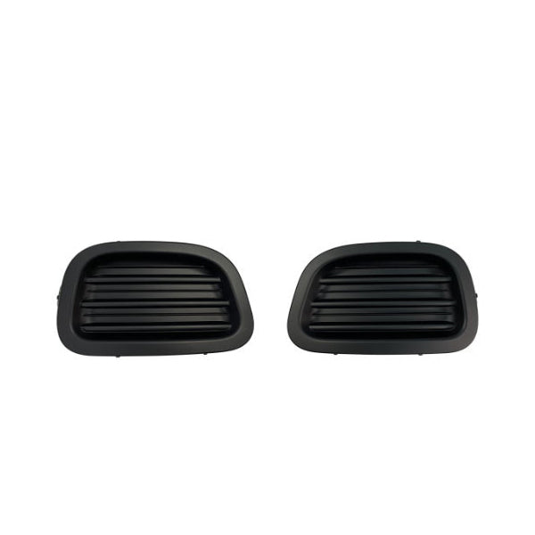 Fits Citroen Berlingo 2018-2022 Front Bumper Grille Set 2 Pcs No Lamp Hole - image 2