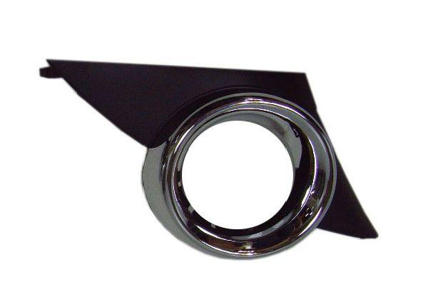 Fits Peugeot 207 2006-2012 Os Front Fog Bracket & Grille Trim Chrome Rim & Black Trim - image 2