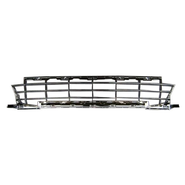Fits Peugeot 207 Cc Sw 2006-2012 Front Bumper Lower Grille Sports Models Chrome - image 2