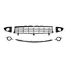 Fits Renault Grand Scenic Scenic 2003-2009 Front Bumper Grille Kit 6 Pcs thumbnail