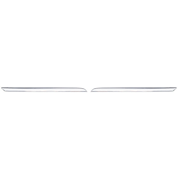 Fits Renault Clio 2012-2019 Radiator Grille Moulding Set Chrome 2 Pcs - image 2