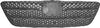 Fits Toyota Corolla 2001-2006 Front Grille Black Radiator Grille thumbnail