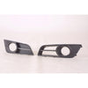Fits Toyota Corolla 2001-2006 Os Front Bumper Grille Hatchback Black & Fog Lamp Holes thumbnail