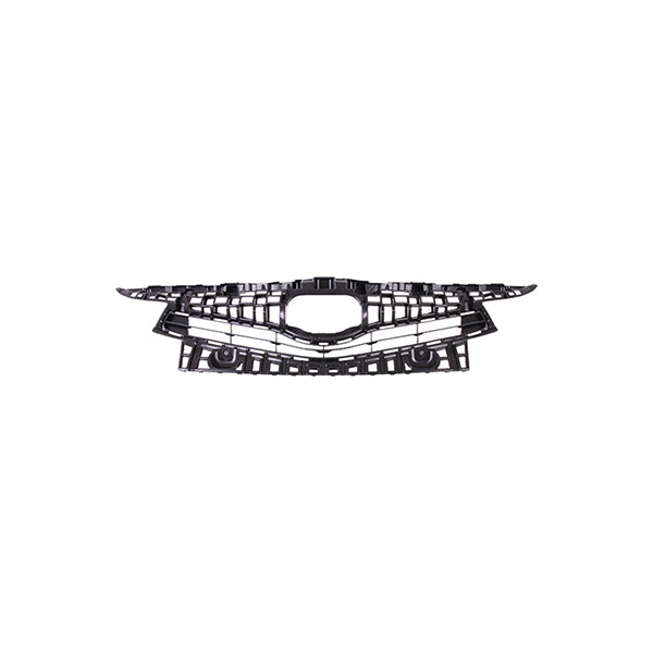 Fits Toyota Prius+ 2012-2015 Front Radiator Grille Matt Black - image 2