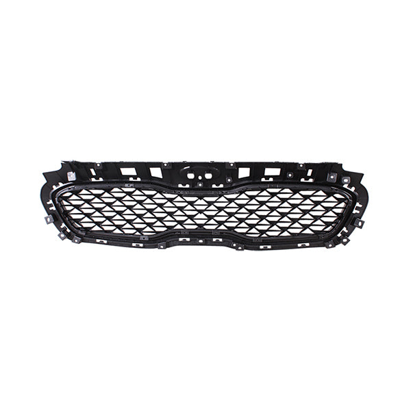 Fits Kia Sportage 2018-2021 Front Bumper Main Grille Black Chrome - image 2