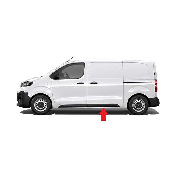 Fits Citroen Dispatch Peugeot Expert 2016-2024 Sliding Door Moulding Swb Left - image 2