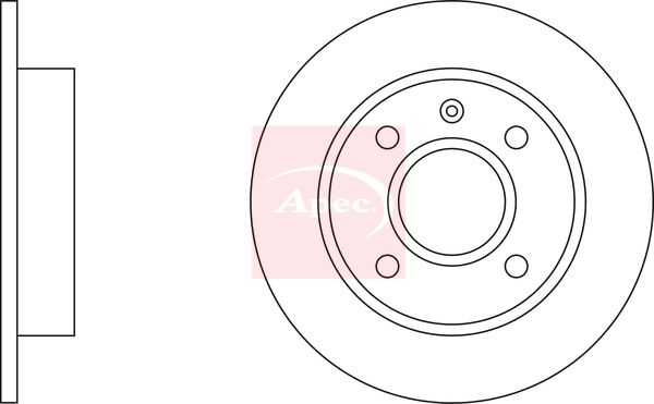 Apec Brake Disc DSK110 - image 2