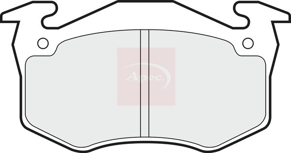 Apec Brake Pads Set PAD573 - image 2