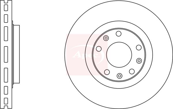 Apec Brake Disc DSK2746 - image 2