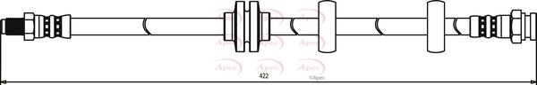 Apec Brake Hose HOS3008 - image 2