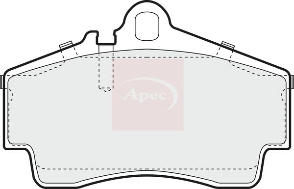 Apec Brake Pads Set PAD1029 - image 2