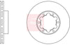 Apec Brake Disc DSK2598 thumbnail