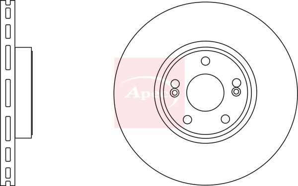 Apec Brake Disc DSK2653 - image 2