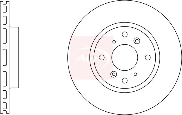 Apec Brake Disc DSK2964 - image 2