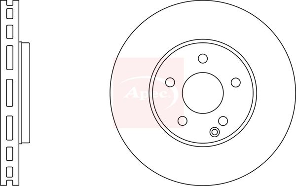 Apec Brake Disc DSK2376 - image 2
