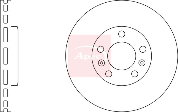 Apec Brake Disc DSK3045 - image 2