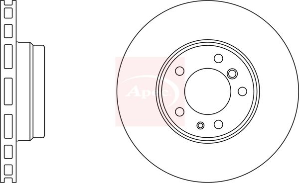 Apec Brake Disc DSK2006 - image 2