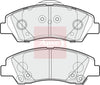 Apec Brake Pads Set PAD2012 thumbnail