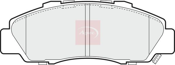 Apec Brake Pads Set PAD985 - image 2