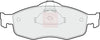 Apec Brake Pads Set PAD801 thumbnail