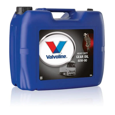 Valvoline Light & Heavy Duty Gear Oil 80W-90 Manual Transmission Oil Mineral 20L - tradevehicleparts.co.uk