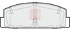 Apec Brake Pads Set PAD1387 thumbnail