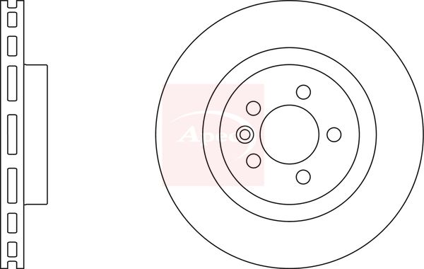 Apec Brake Disc DSK2498 - image 2