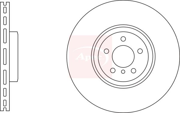 Apec Brake Disc DSK3231 - image 2