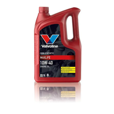 Valvoline Maxlife 10W-40 Engine Oil Semi Synthetic 5L - tradevehicleparts.co.uk