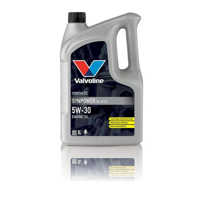 Valvoline Synpower XL-III C3 5W-30 Engine Oil Full Synthetic 5L - tradevehicleparts.co.uk