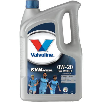 Valvoline Synpower FE 0W-20 Engine Oil Full Synthetic 5L - tradevehicleparts.co.uk