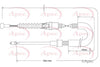 Apec Handbrake Cable CAB1534 thumbnail