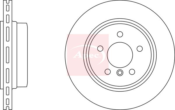 Apec Brake Disc DSK2368 - image 2