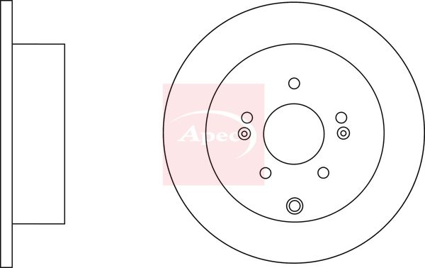 Apec Brake Disc DSK2694 - image 2
