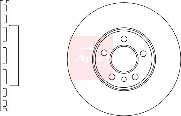 Apec Brake Disc DSK3124 - image 3