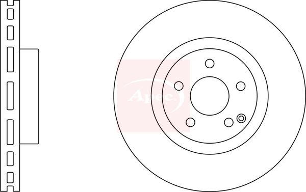 Apec Brake Disc DSK2417 - image 2