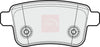 Apec Brake Pads Set PAD1932 thumbnail